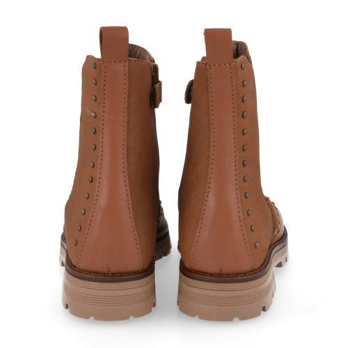 Poldino Short boots cognac Girls (6447) - Junior Steps