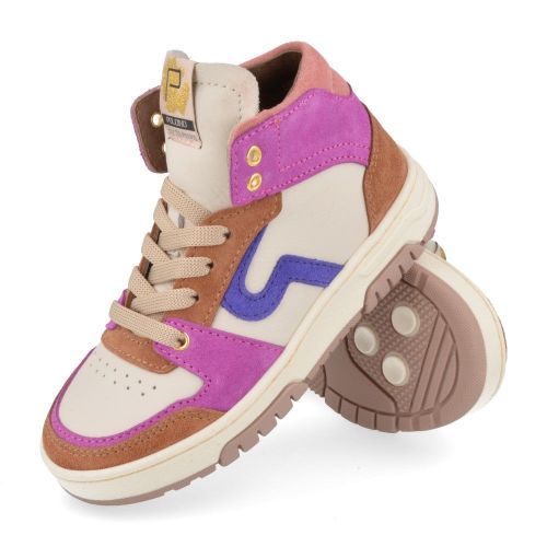 Poldino Sneakers cognac Girls (6621) - Junior Steps