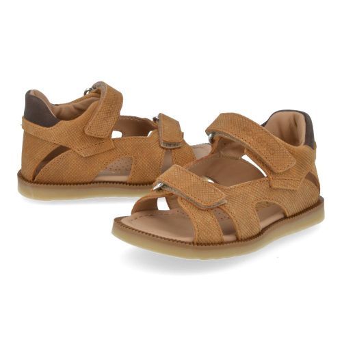 Poldino sandalen cognac Jongens (cognac sandaal - 6524) - Junior Steps