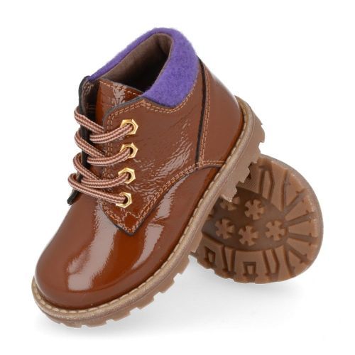 Poldino Chaussure à lacets cognac Filles (6400) - Junior Steps