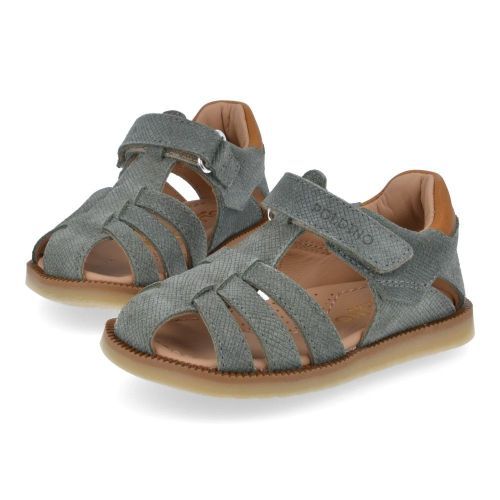 Poldino sandalen kaki Jongens (gesloten sandaal kaki - 6523) - Junior Steps