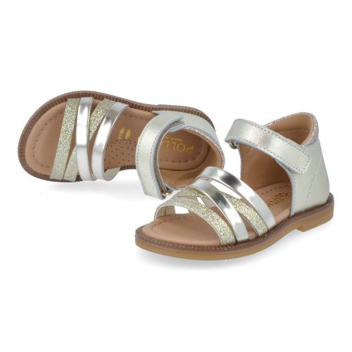 Poldino sandalen GOUD Meisjes (goud sandaaltje  - 6525) - Junior Steps