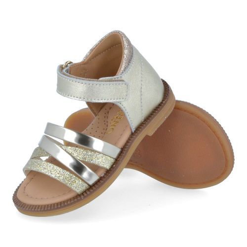 Poldino sandalen GOUD Meisjes (goud sandaaltje  - 6525) - Junior Steps
