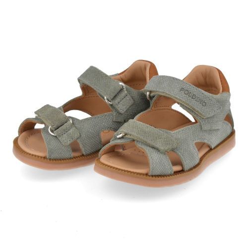 Poldino Sandals Khaki Boys (6524) - Junior Steps