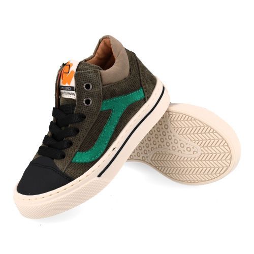 Poldino Baskets Kaki Garçons (6801TK) - Junior Steps