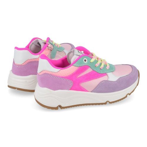 Poldino sneakers lila Meisjes ( - lila roze sneaker6533) - Junior Steps