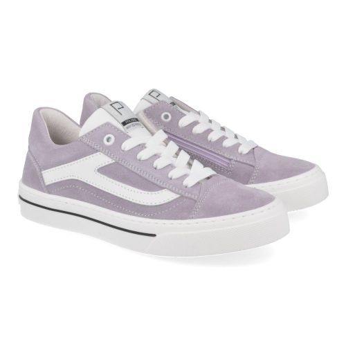 Poldino sneakers lila Meisjes (lila sneaker  - 6723) - Junior Steps