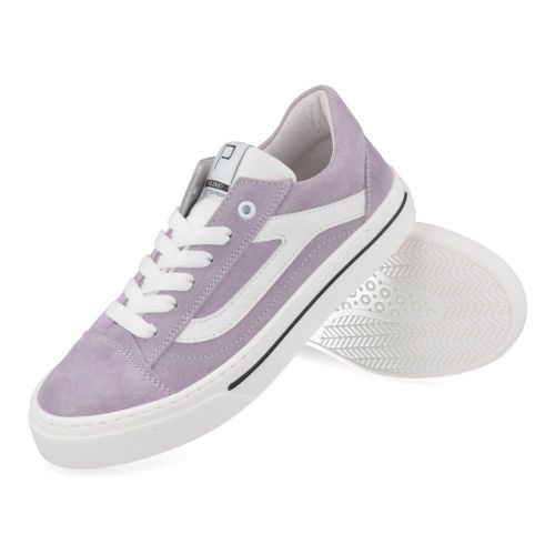 Poldino sneakers lila Meisjes (lila sneaker  - 6723) - Junior Steps
