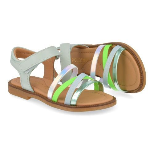 Poldino sandalen mint Meisjes ( - mintgroene sandaal6556) - Junior Steps