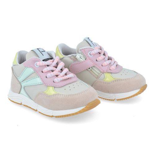 Poldino sneakers roze Meisjes (nude sneaker - 6709) - Junior Steps