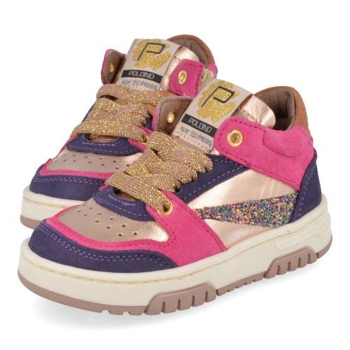 Poldino Sneakers Purple Girls () - Junior Steps