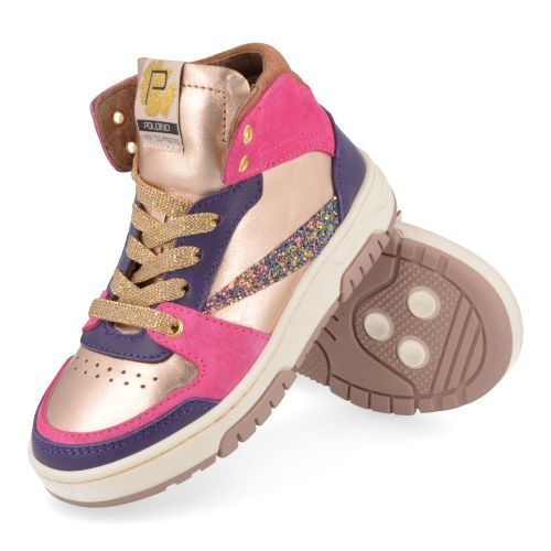 Poldino Sneakers Purple Girls (6430) - Junior Steps