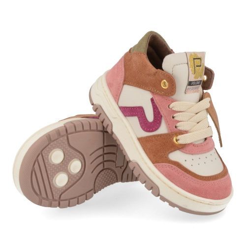 Poldino Sneakers pink Girls (6619) - Junior Steps