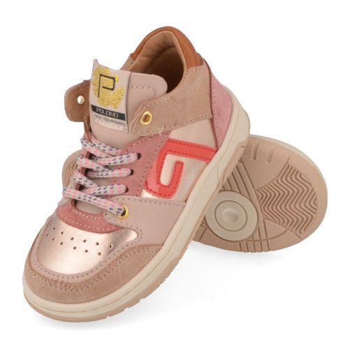 Poldino Sneakers pink Girls (6892) - Junior Steps