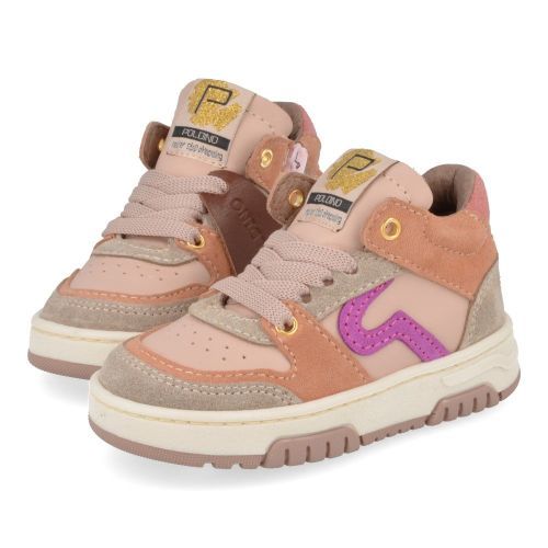 Poldino Sneakers pink Girls (6619) - Junior Steps