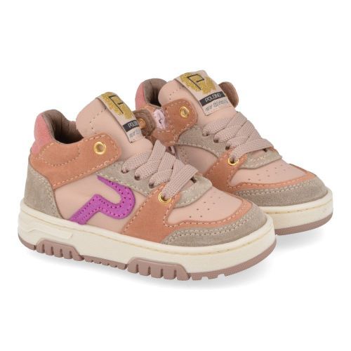 Poldino Sneakers pink Girls (6619) - Junior Steps