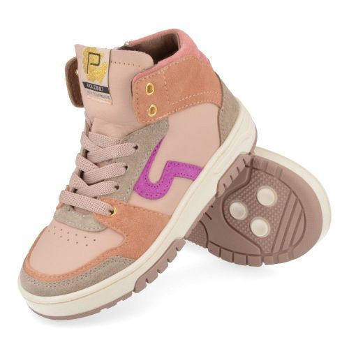 Poldino Sneakers pink Girls (6621) - Junior Steps