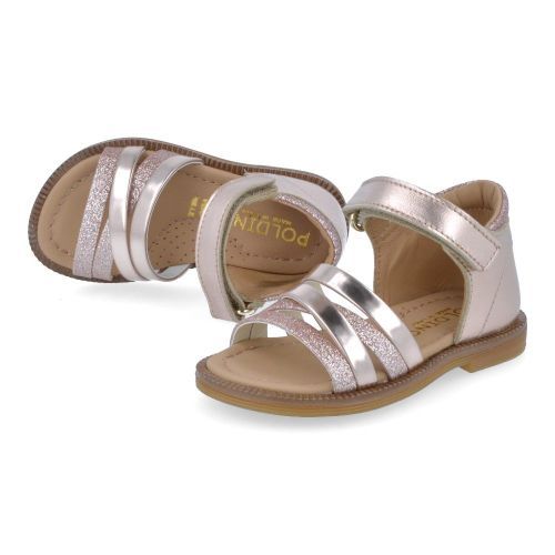 Poldino sandalen roze Meisjes (rozé sandaaltje  - 6525) - Junior Steps