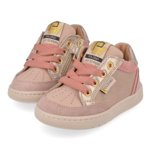 Poldino sneakers roze Meisjes (roze sneaker - 6507) - Junior Steps