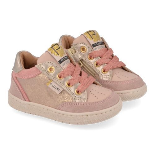 Poldino sneakers roze Meisjes (roze sneaker - 6507) - Junior Steps