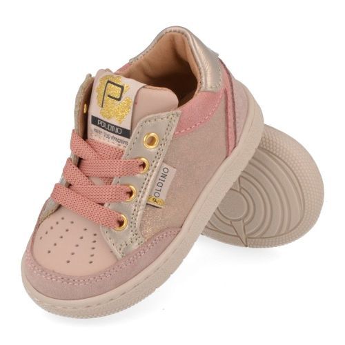 Poldino sneakers roze Meisjes (roze sneaker - 6507) - Junior Steps