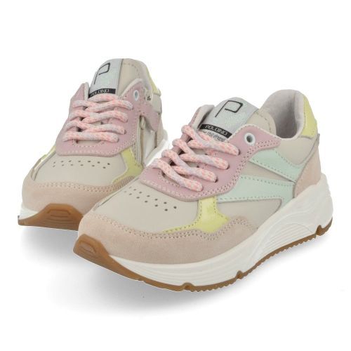 Poldino sneakers roze Meisjes (roze sneaker  - 6533) - Junior Steps