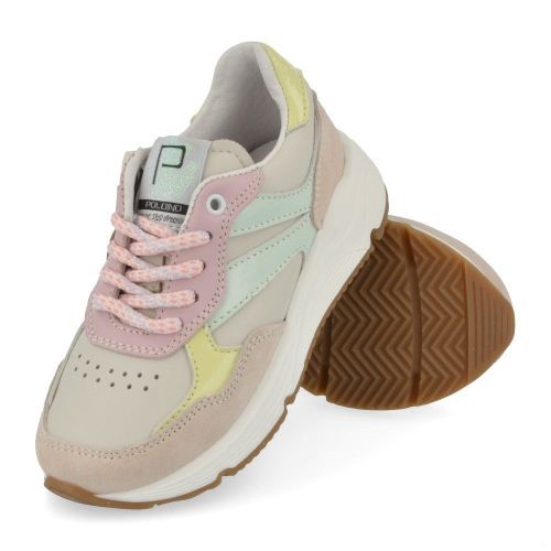 Poldino sneakers roze Meisjes (roze sneaker  - 6533) - Junior Steps