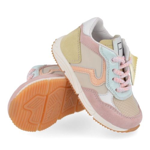 Poldino sneakers roze Meisjes ( - roze sneaker6617) - Junior Steps