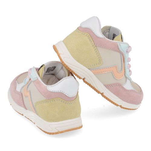 Poldino sneakers roze Meisjes ( - roze sneaker6617) - Junior Steps