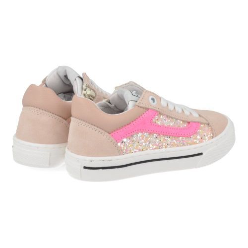 Poldino sneakers roze Meisjes (roze sneaker  - 6723) - Junior Steps