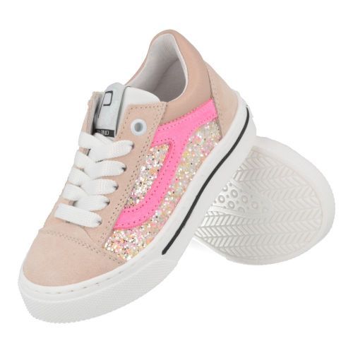 Poldino sneakers roze Meisjes (roze sneaker  - 6723) - Junior Steps