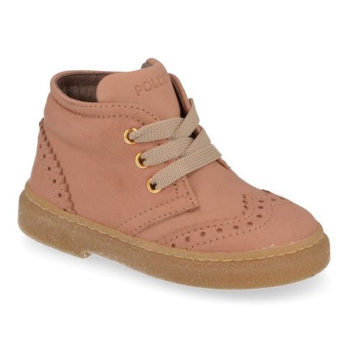 Poldino Lace shoe pink Girls (6406) - Junior Steps
