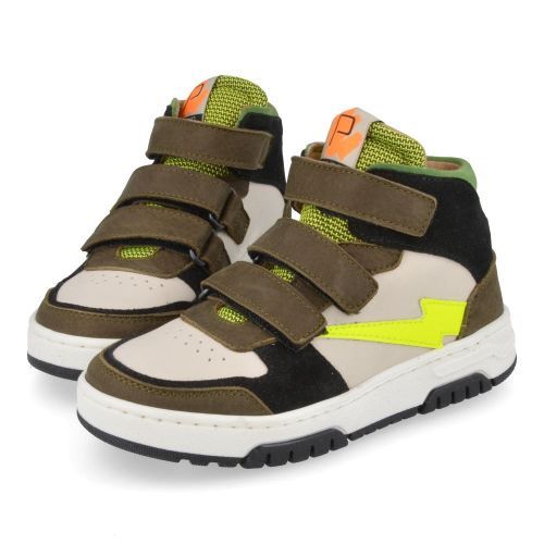 Poldino Baskets Kaki Garçons (6800) - Junior Steps