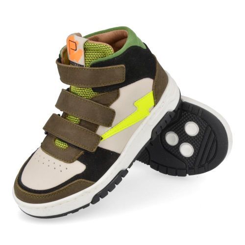 Poldino Baskets Kaki Garçons (6800) - Junior Steps