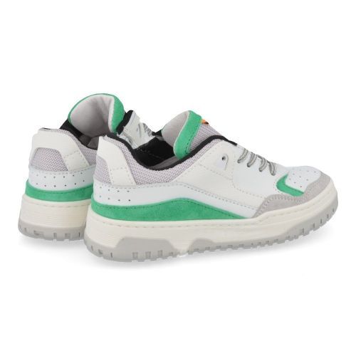 Poldino sneakers grijs Jongens (witte sneaker - 6905) - Junior Steps