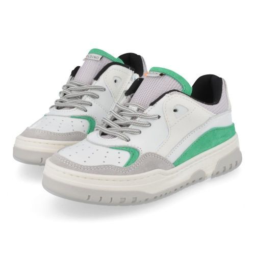 Poldino sneakers grijs Jongens (witte sneaker - 6905) - Junior Steps