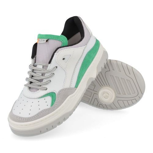 Poldino sneakers grijs Jongens (witte sneaker - 6905) - Junior Steps