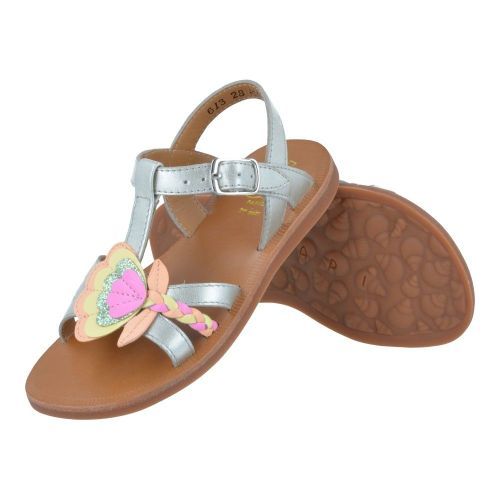 Pom d'api sandalen GOUD Meisjes (plagette alto goud metallic sandaal met  - plagette alto) - Junior Steps