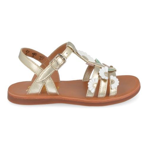 pom d'api sandalen GOUD