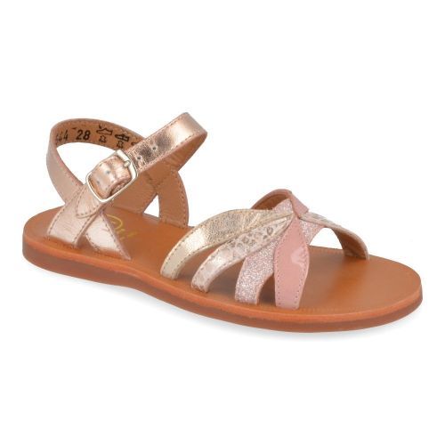 Pom d'api sandalen roze Meisjes ( - plagette oto rozé sandaalplagette oto) - Junior Steps
