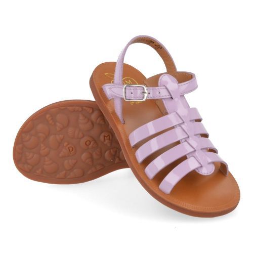 Pom d'api sandalen lila Meisjes ( - plagette strap lila sandaalplagette strap) - Junior Steps