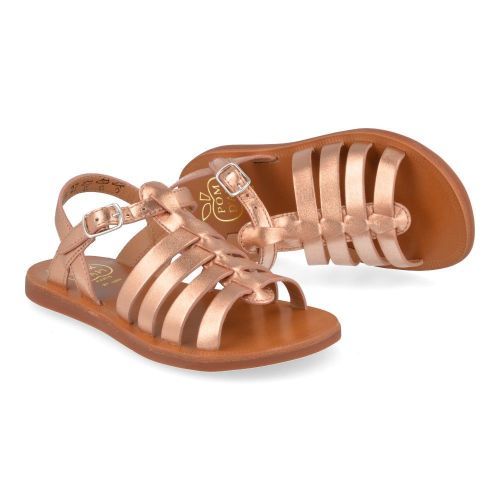 Pom d'api sandalen roze Meisjes ( - plagette strap rozé sandaalplagette strap) - Junior Steps