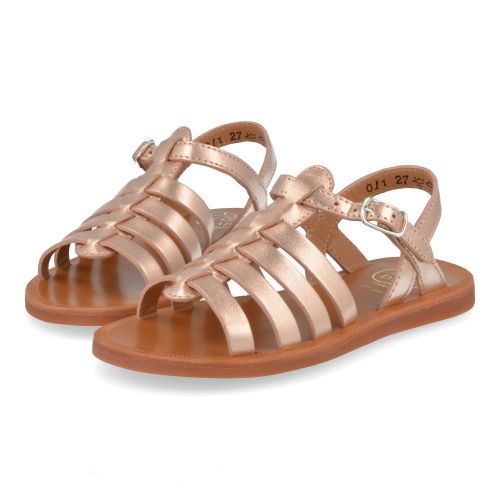 Pom d'api sandalen roze Meisjes ( - plagette strap rozé sandaalplagette strap) - Junior Steps