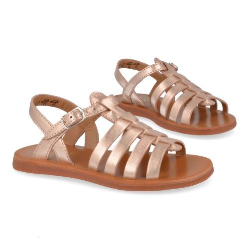 Pom d'api sandalen roze Meisjes ( - plagette strap rozé sandaalplagette strap) - Junior Steps