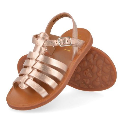 Pom d'api sandalen roze Meisjes ( - plagette strap rozé sandaalplagette strap) - Junior Steps