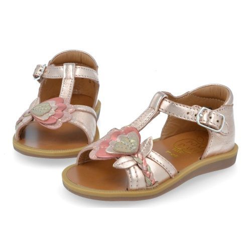 Pom d'api sandalen roze Meisjes (poppy alto roze sandaaltje - poppy alto) - Junior Steps