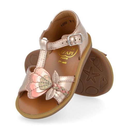 Pom d'api sandalen roze Meisjes (poppy alto roze sandaaltje - poppy alto) - Junior Steps