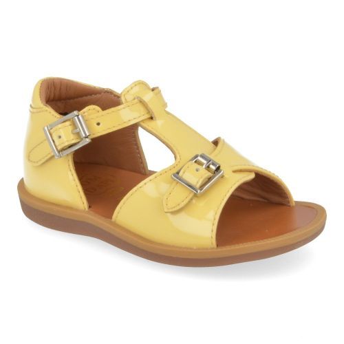 Pom d'api sandalen geel Meisjes ( - poppy buckle sandaaltjepoppy buckle) - Junior Steps