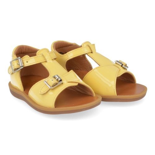 Pom d'api sandalen geel Meisjes ( - poppy buckle sandaaltjepoppy buckle) - Junior Steps