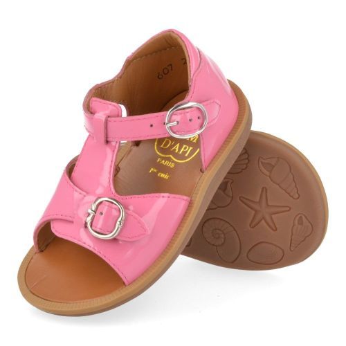 Pom d'api sandalen roze Meisjes ( - poppy bucky roze sandaaltjepoppy bucky) - Junior Steps